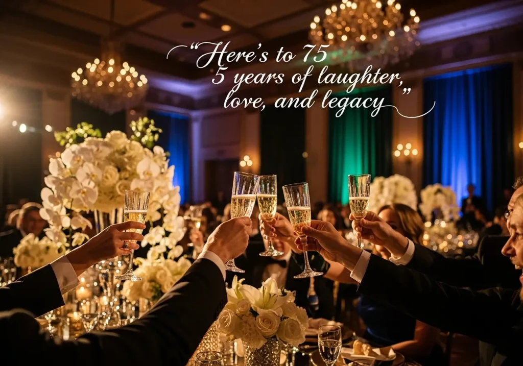 75th birthday wishes