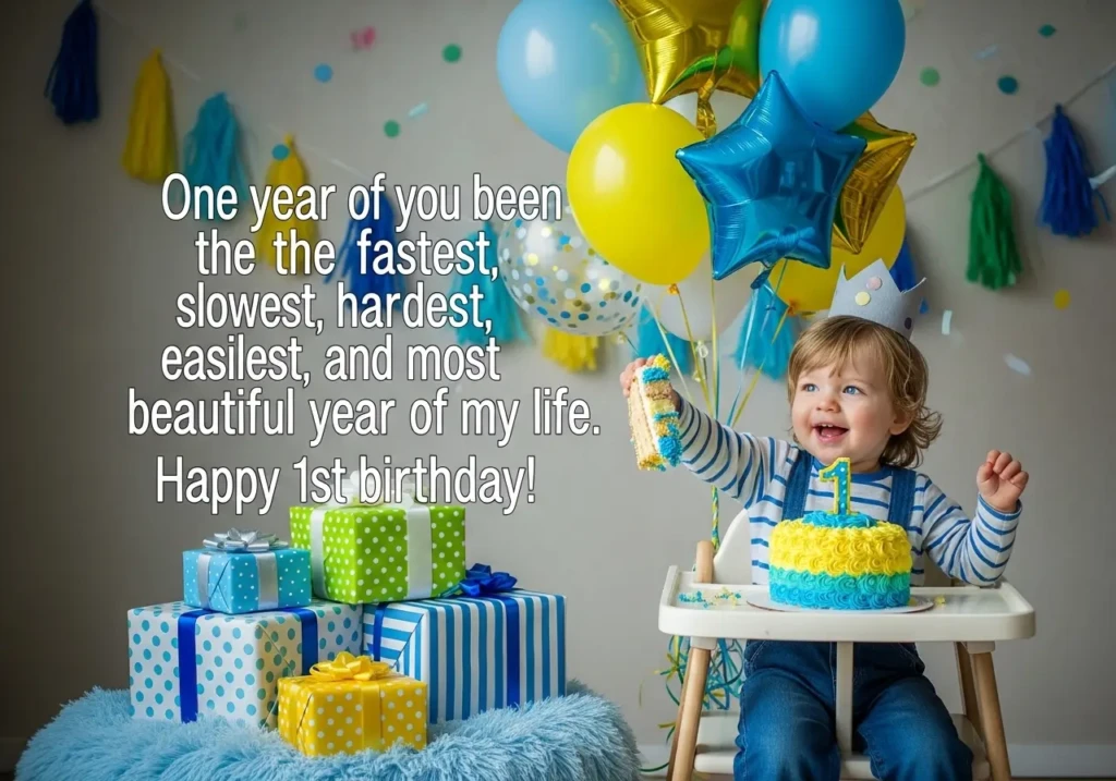 Birthday Wishes to the Baby Boy