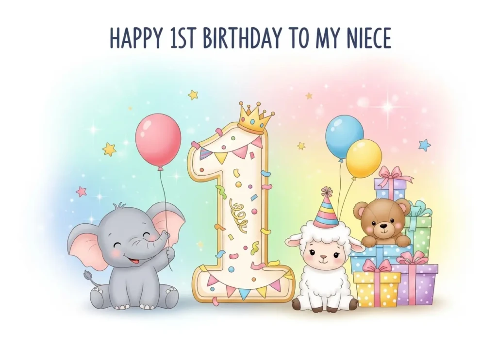 Happy 1st Birthday to My Niece