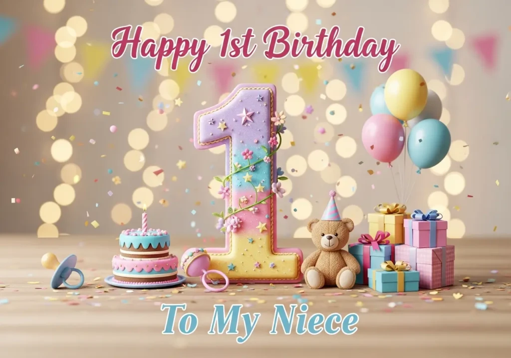 Happy 1st Birthday to My Niece