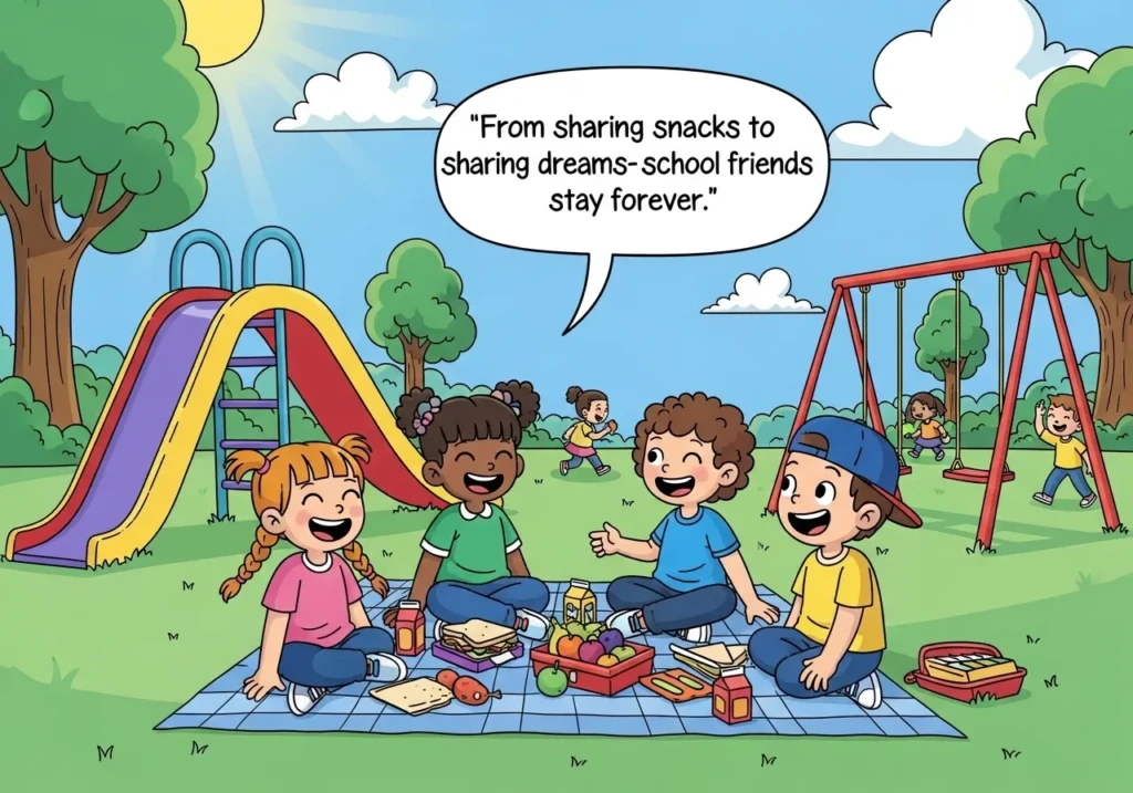 school friends memories