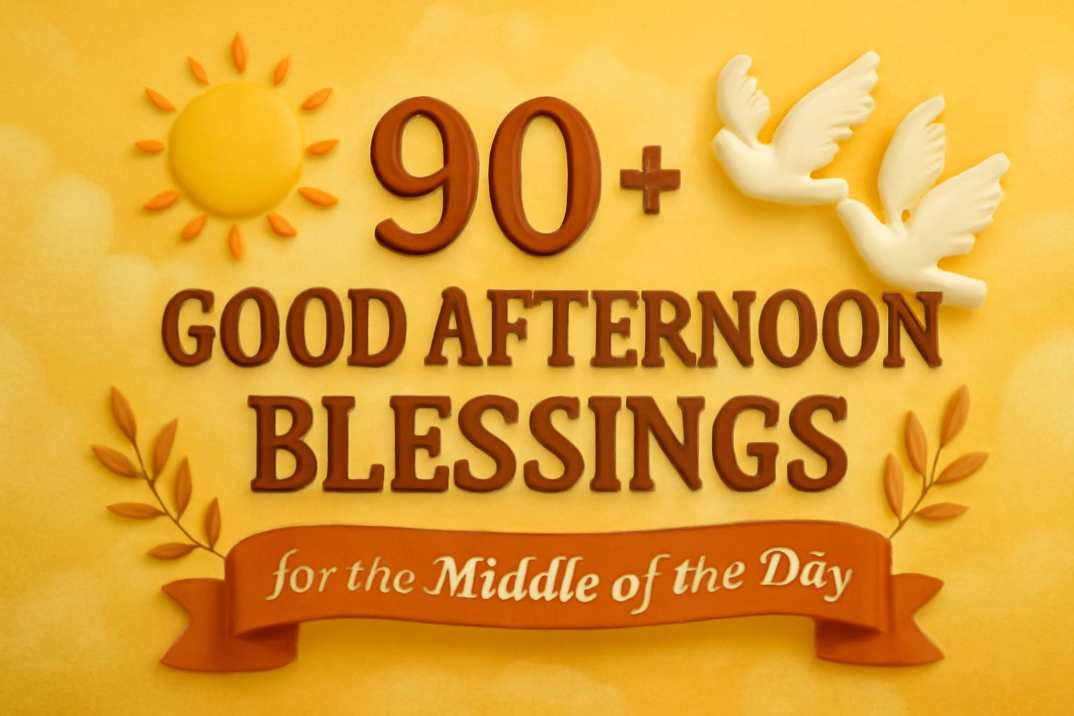 90+ Good Afternoon Blessings for the Middle of the Day