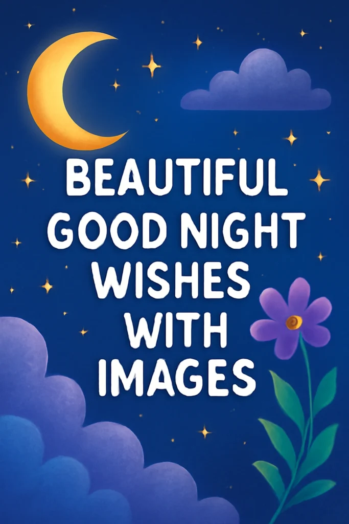 Beautiful Good Night Wishes with Images