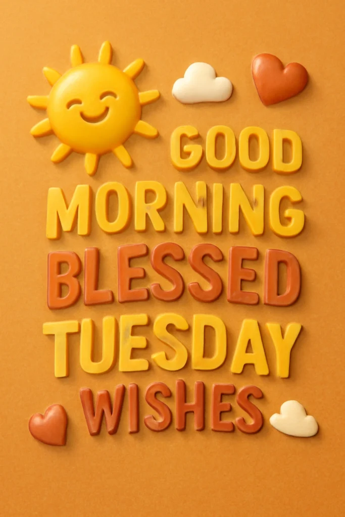 Good Morning Blessed Tuesday Wishes