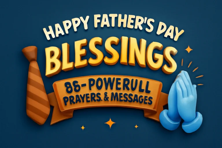 Happy Fathers Day Blessings: 85+ Powerful Prayers & Messages for 2025