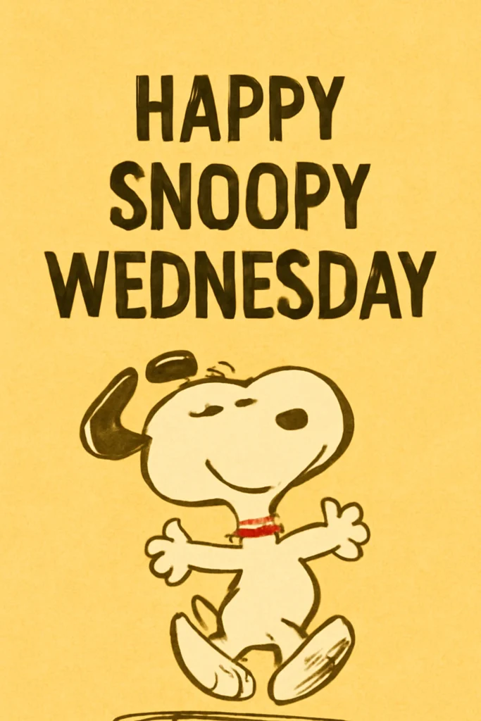 Happy Snoopy Wednesday