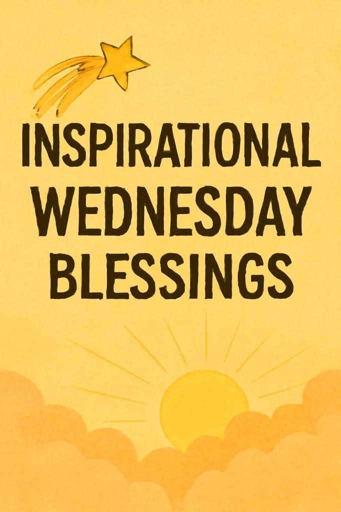 Inspirational Wednesday Blessings