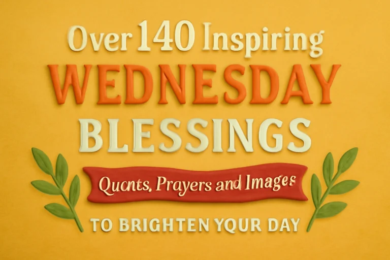 Over 140 Inspiring Wednesday Blessings Quotes, Prayers, and Images to Brighten Your Day