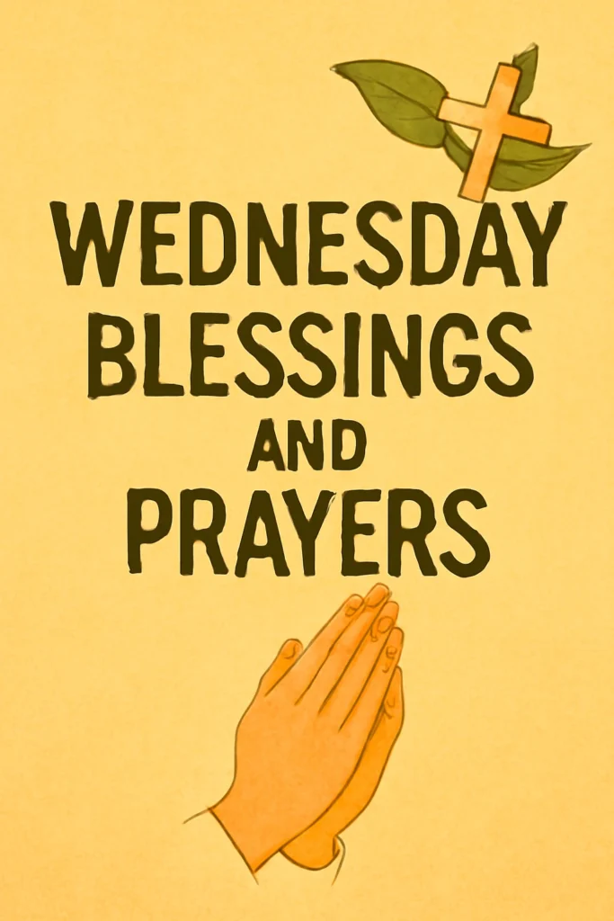 Wednesday Blessings And Prayers
