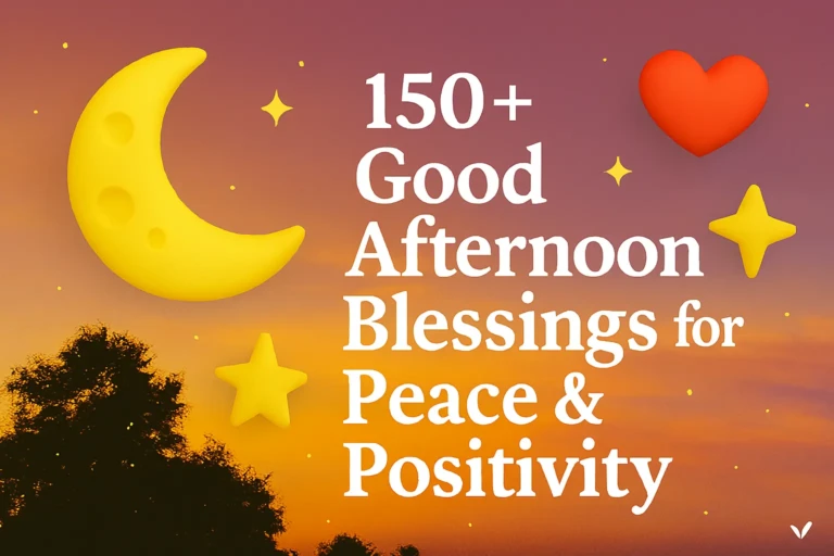 Good Afternoon Blessings