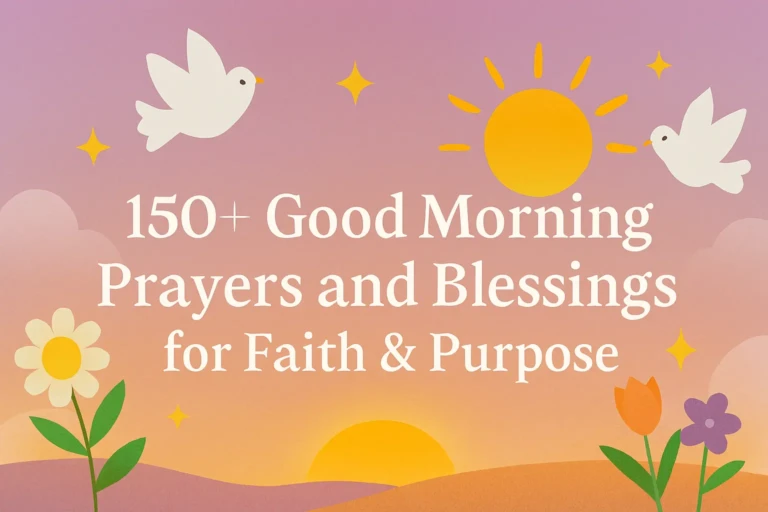 Good Morning Prayers